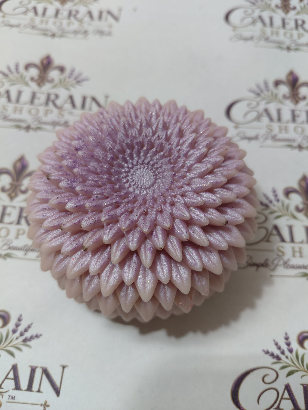 Chrysanthemum Flower Hand-Poured Candles